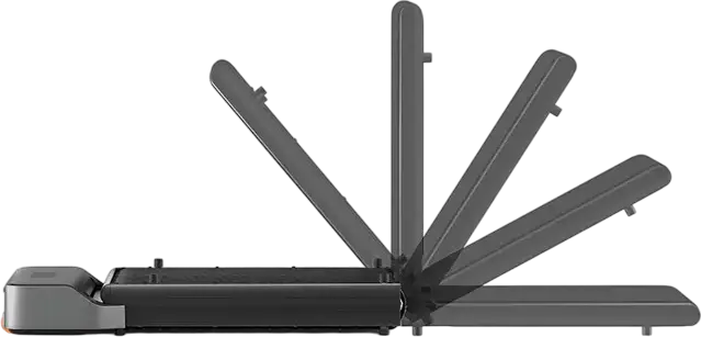 Kingsmith Walkingpad Z1F Foldable Under-Desk Treadmill, 550W Motor, 1-6 km/h Speed, 180-Degree Folding Design, LED Display, App Control, Grey