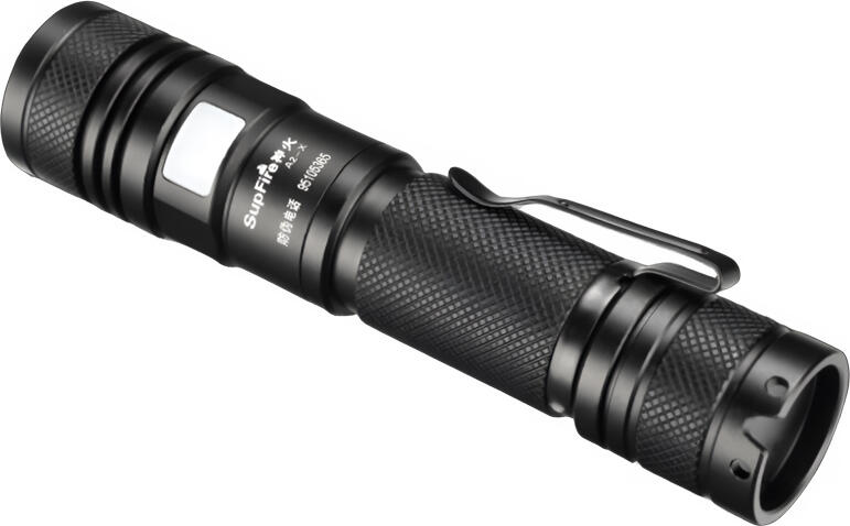AccExpert Supfire A2-X flashlight + 18650 battery+USB cable+hanging box