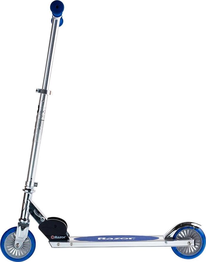 Razor A125 GS Folding Kick Scooter, Aircraft-grade Aluminium, 120mm Urethane Wheels, Adjustable Handlebars, Max Load 100kg, GS Certified