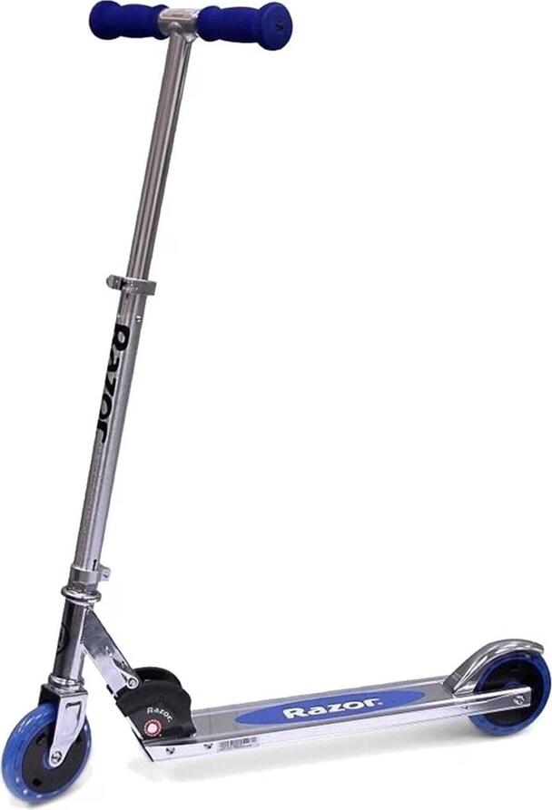 Razor A125 GS Folding Kick Scooter, Aircraft-grade Aluminium, 120mm Urethane Wheels, Adjustable Handlebars, Max Load 100kg, GS Certified