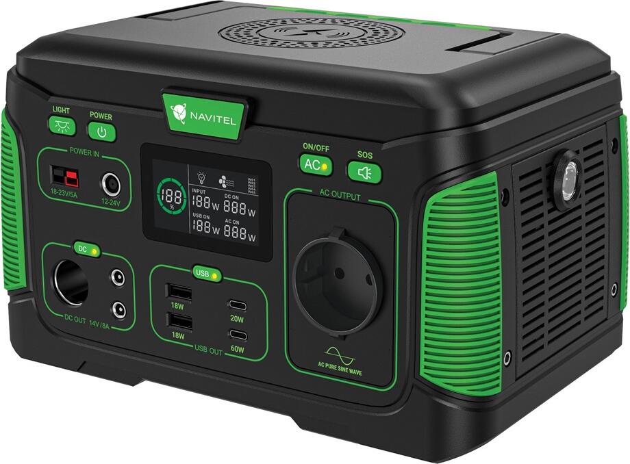 Navitel NS500 Power Station and Jump Starter,120 000mAh, 500W