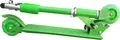 Roadlink QY-S012 Foldable Push Scooter for Kids and Teens, Steel Frame, Polyurethane Wheels, Height-Adjustable Handlebar, Anti-Slip Platform, Green