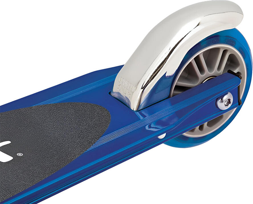 Trotineta pliabila Razor S Sport pentru copii 6+, cadru din otel T-tube, deck aluminiu, roti uretan, capacitate 100 kg, pliere rapida cu pârghie
