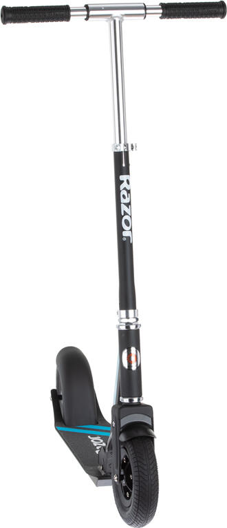 Razor A5 Air Folding Scooter with 200mm Pneumatic Tires, Aluminum Frame, Adjustable Handlebars and Rear Fender Brake, Max Load 100kg