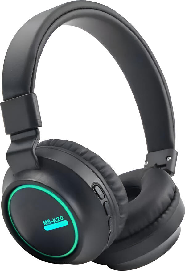 Musen Wireless Headphones on ear MS-K20, Black (Damaged Box)
