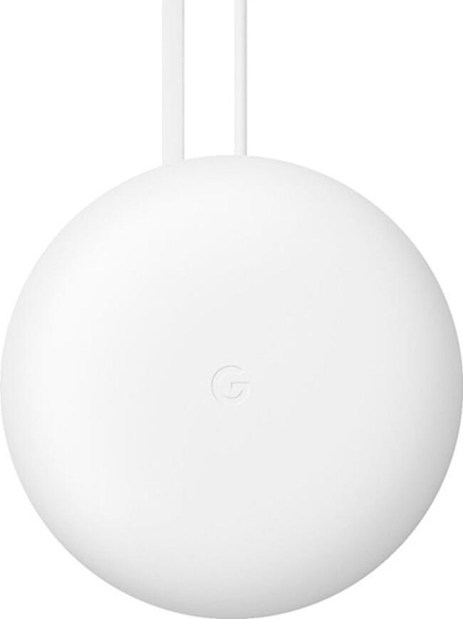 Google Nest WiFi AC2200 Dual-Band Wi-Fi 5 Mesh System (3-pack), Up to 500 m² Coverage, 1.4 GHz Quad-Core ARM Processor, 1 GB RAM, Supports 200 Devices, Google Assistant Integrated
