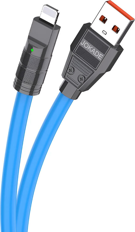 Jokade Cable USB-A to Lightning 5A 1M JA026, Blue