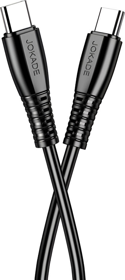 Jokade Cable Type-C to Type-C 100W 1M JA043, Black