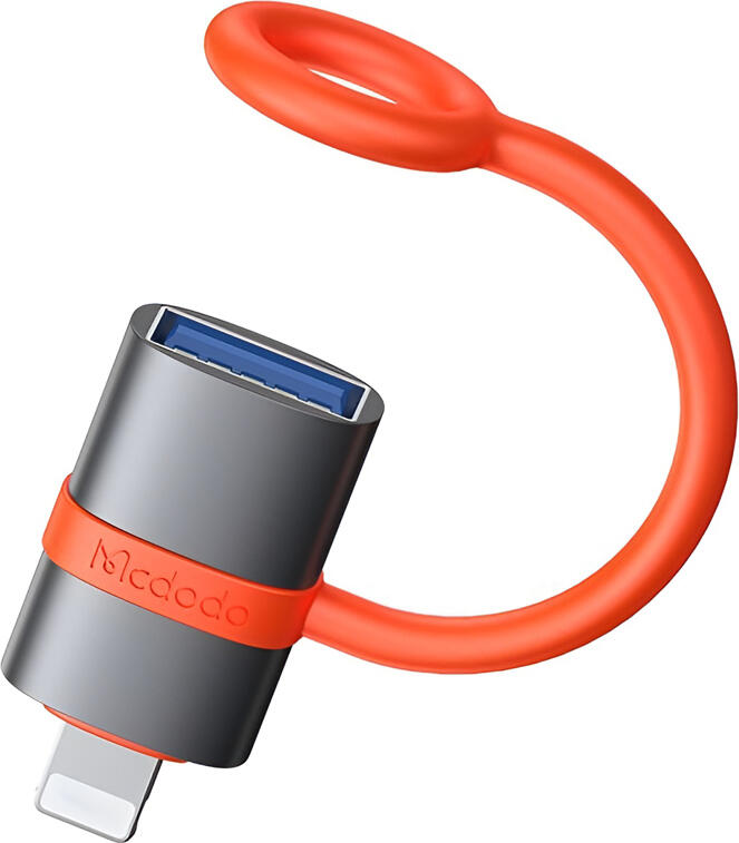Mcdodo USB-A to Lightning Adapter OTG, Black