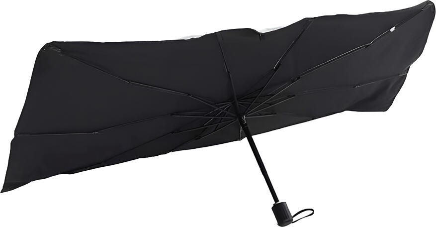 NO Brand Compact Car Use Umbrella Sunshade for Car 79x140cm, Black