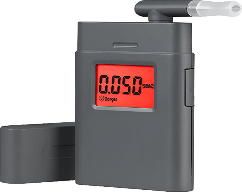 Greenwon AT838 Digital Breath Alcohol Tester, LCD Backlight, % BAC ‰ BAC mg/L Measurement, ABS Plastic, Portable Breathalyzer with 5 Mouthpieces