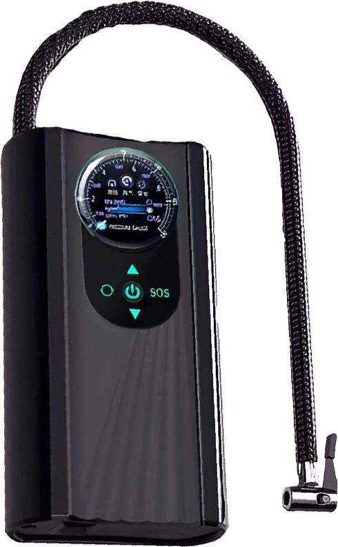 NO Brand Portable Car Tire Inflator - Electric Air Pump 12V, Black