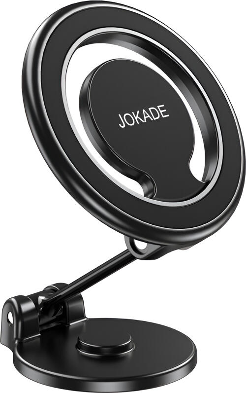 Jokade Car Holder Ring Magnetic Center Console JE039, Black