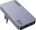 Incarcator UGREEN Nexode Pro 65W Ultra-Slim GaN X753, 3 Porturi (2x USB-C, 1x USB-A) Fast Charger, PD 3.0, PPS, QC4+, pentru MacBook Air, iPhone, Samsung