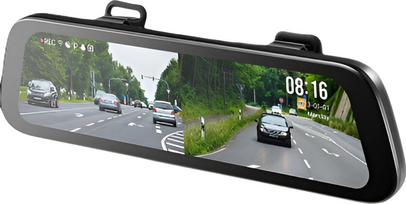 Видеорегистратор-зеркало 70mai S500, разрешение 3K, Sony STARVIS 2 IMX675, IPS-экран 9.35 дюймов, Night Owl Vision, двухканальный HDR, ADAS, суперконденсатор