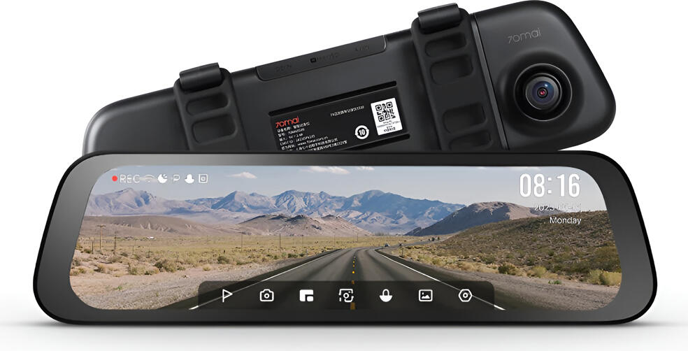 70Mai RearView Mirror Dash Cam Set + Rear Camera S500