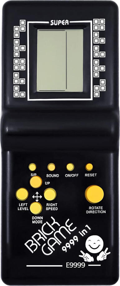 NO Brand Brick Game 9999in1, Black