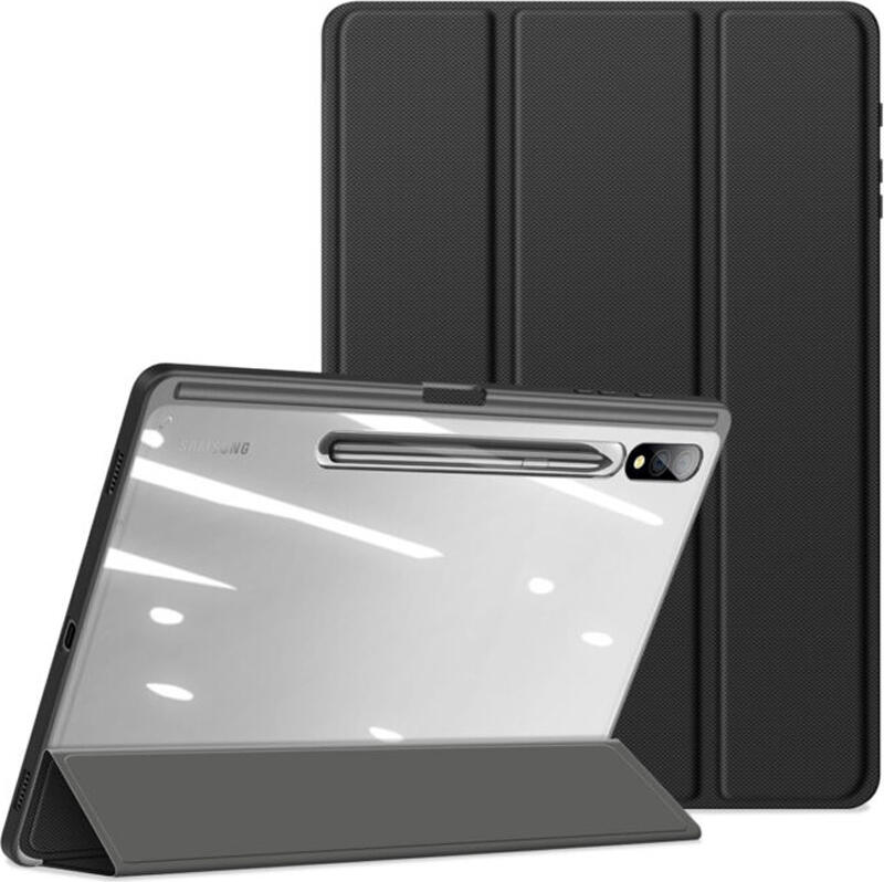 Husa Dux Ducis Toby pentru Samsung Galaxy Tab S10 Plus, S9 Plus, S9 FE Plus, Protectie Shock-Resistanta din PU cu Stand Pliabil si Auto Sleep/Wake