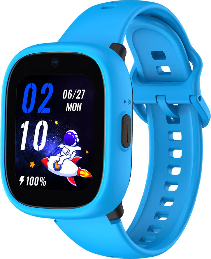 Lagenio Kids Smart Watch 4G, K3, With 2 Straps Blue and Black