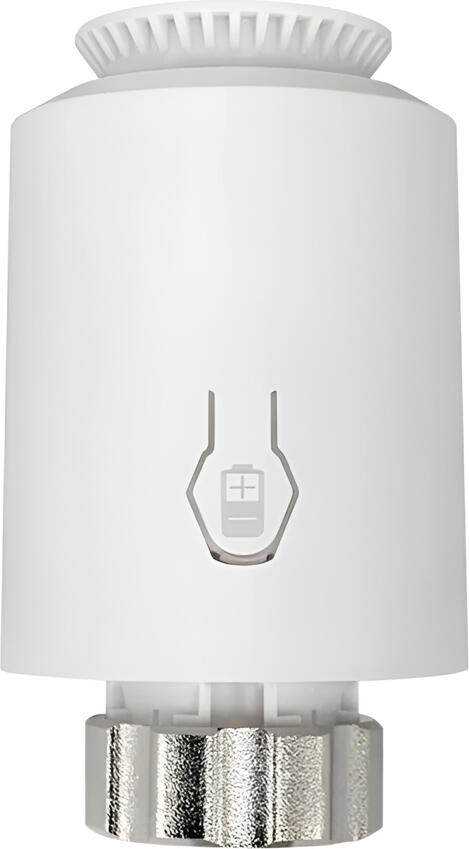 Termostat Inteligent pentru Calorifer Avatto TRV06 Zigbee 3.0, Control Aplicatie Tuya Smart Life, Ecran LED, Programare Sabatare, Alb ABS