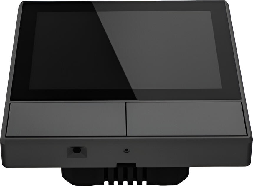 Intrerupator de perete inteligent Sonoff NSPanel (NSPanel-EU) Wi-Fi Dual-Channel, Ecran Tactil Color 3.5 inch, App eWeLink, Alexa si Google Assistant, Negru