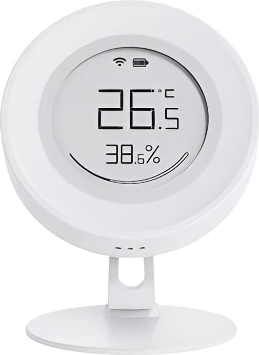 Senzor Smart de Temperatura si Umiditate Avatto ZWHS16 Zigbee 3.0 cu Ecran LCD, Compatibil Tuya Smart Life, Control Vocal, Monitorizare in Timp Real