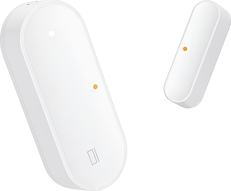 Senzor Avatto ZDS16 pentru usi si ferestre Zigbee 3.0, Compatibil cu Smart Life App, Alerte de Sabotare si Baterie Scaduta, Alb, Instalare cu Adeziv