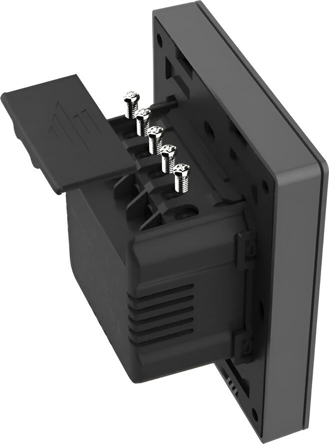 Sonoff SwitchMan M5 Wi-Fi Smart Wall Switch, 2-gang, Neutral Wire Required, App and Voice Control, Timer and Inching Settings, Dim Gray