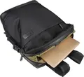 Rucsac Laptop Tucano Modo Premium pentru Laptopuri de 15.6 inch si MacBook 16 inch, Negru, din Material Reciclat cu Detalii din Piele, Curea Trolley, Spate Ergonomic