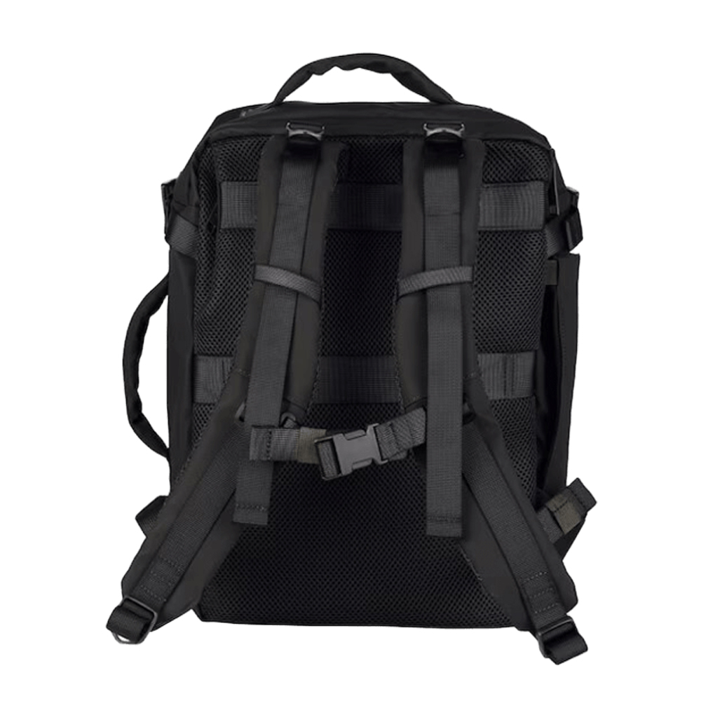 Tucano Tugo M Dry BKTUGDR-M Waterproof Travel Laptop Backpack, 20L, Black, for 15.6 inch Laptops or MacBook Pro 16, Recycled PET, Cabin Size