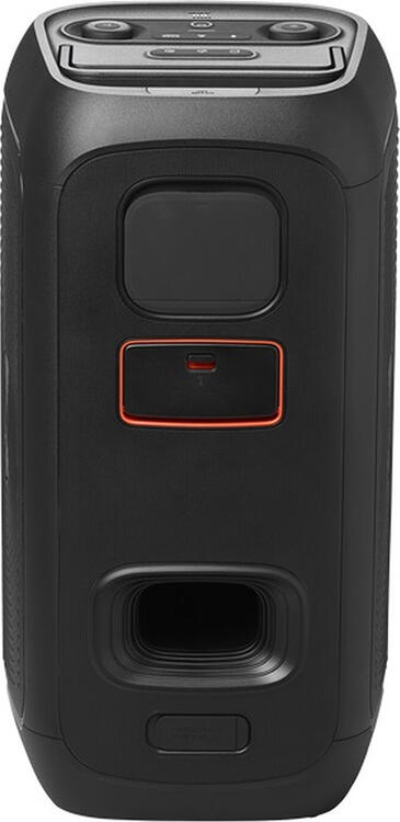 JBL PartyBox Club 120 Portable Bluetooth Speaker, 160W RMS, IPX4 Water Resistant, 12h Battery, Dynamic Lightshow, Mic Inputs, Black