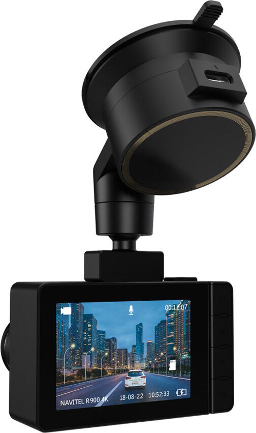 Navitel R900 4K Dash Cam, Sony STARVIS IMX415 Sensor, 3840x2160 Ultra HD, 140 Degree Wide Angle, G-Sensor, Supercapacitor, 2.35 inch IPS Screen
