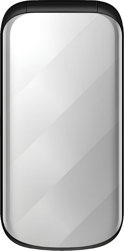 Maxcom Comfort MM815 Flip Phone, 2.4 inch TFT Display, Dual SIM, 1000 mAh Battery, VGA Camera, Bluetooth, microSD Support, Grey