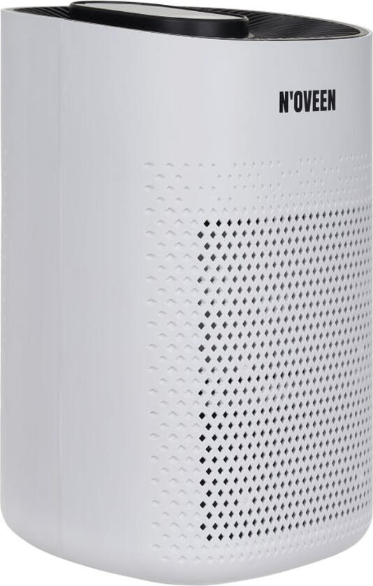 Dezumidificator si Purificator de Aer 2-in-1 N'OVEEN DH450 cu Filtru HEPA12, Rezervor Apa 1L, Capacitate 520ml/24h, Panou Touch, Timer, Alb