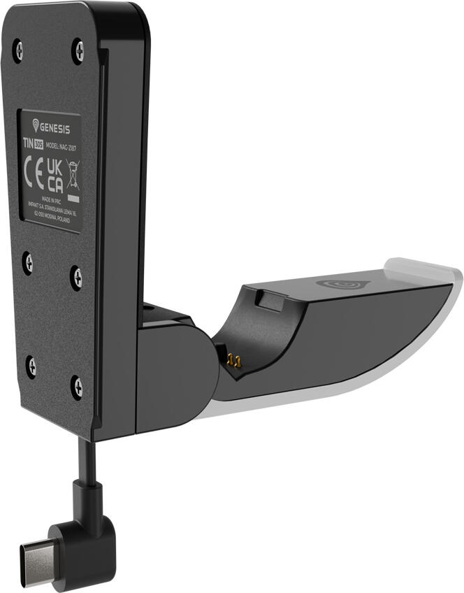Genesis Tin 305 Foldable Charging Station for PS5 Slim, DualSense and DualSense Edge Controllers, USB Type-C, Plug & Play with Safety Protection