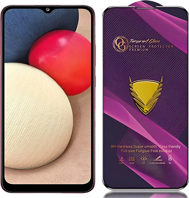 Sticla Temperata Golden Armor pentru Xiaomi Redmi A3, Duritate 9H, Rezistenta la Zgarieturi si Socuri, Margini Negre, Claritate Ridicata