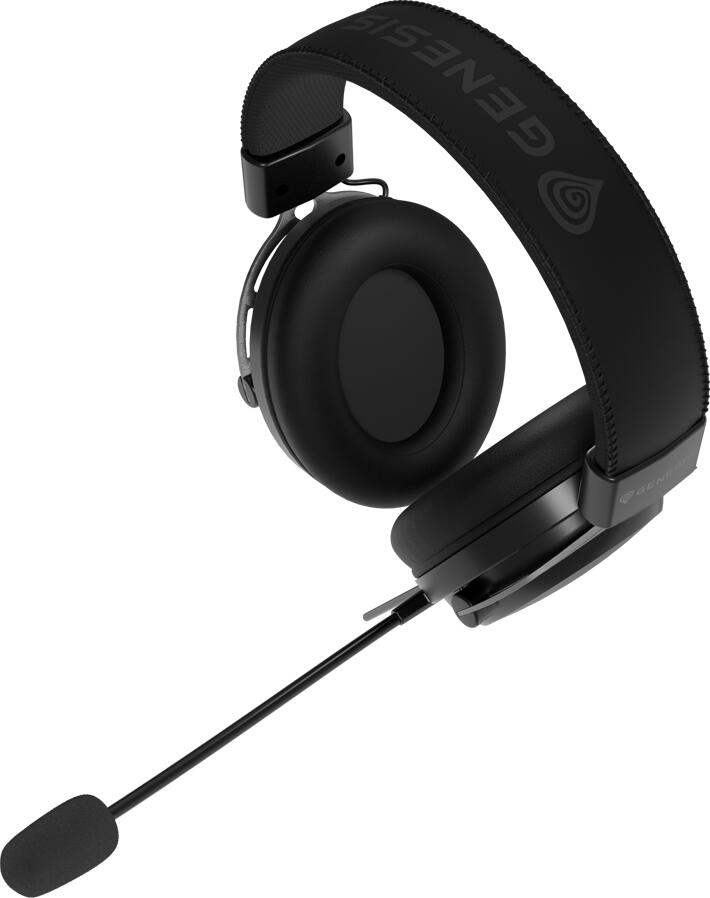 Genesis Toron 301 NSG-2160 Wired Gaming Headset, 53mm Drivers, Detachable Dynamic Microphone, Closed-back Over-ear, 3.5mm Jack, Black