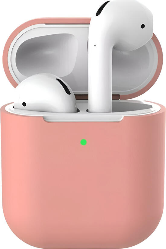 Helmet Case Silicone Airpods 2, Rose Red