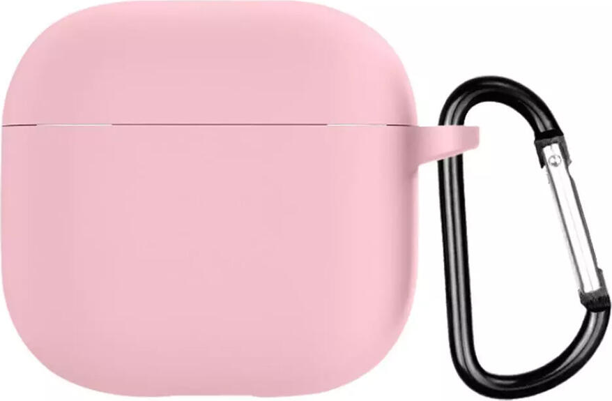 Helmet Case Silicone Airpods 4, Sand Pink