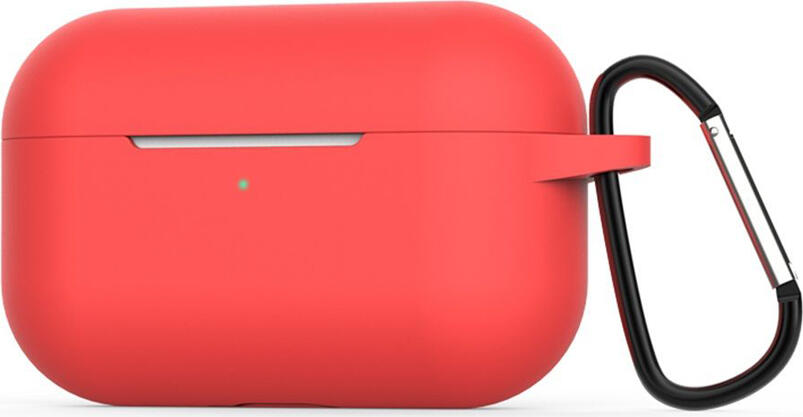 Helmet Case Silicone Airpods Pro 2, Rose Red