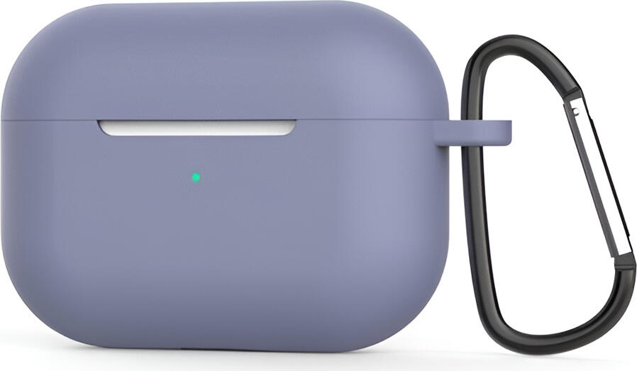 Helmet Case Silicone Airpods 3, Lavander Gray