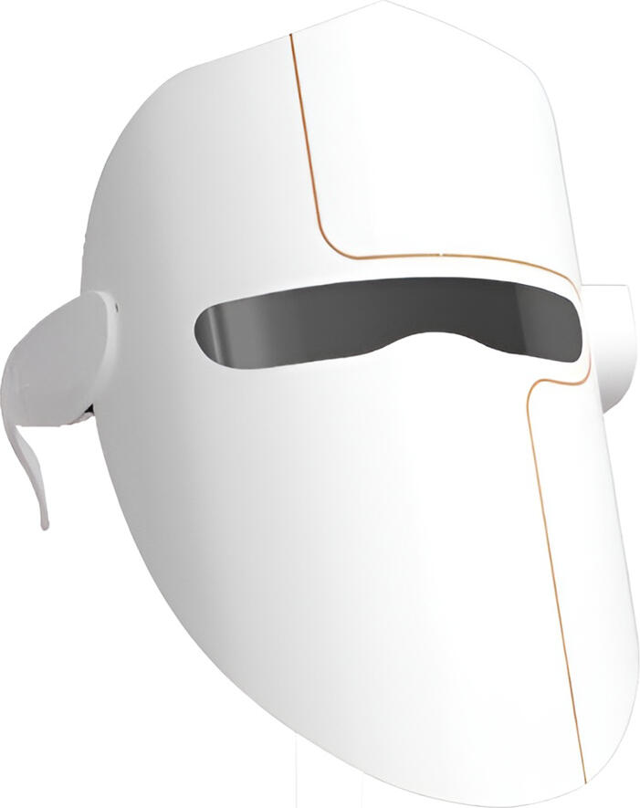 BestWay BFM-02A LED Light Therapy Mask, 34 High-Brightness LEDs, Red Blue Green Orange Modes for Acne and Wrinkles, Adjustable Fit, White