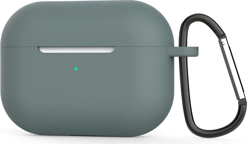 Helmet Case Silicone Airpods Pro, Darck Green