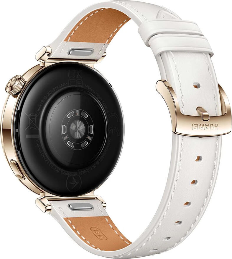 Huawei Watch GT 5 41mm Smartwatch, White, 1.32" AMOLED Display, Stainless Steel Case, 5 ATM & IP69K Water Resistant, NFC, Bluetooth 5.2, GPS/GNSS, 7-Day Battery