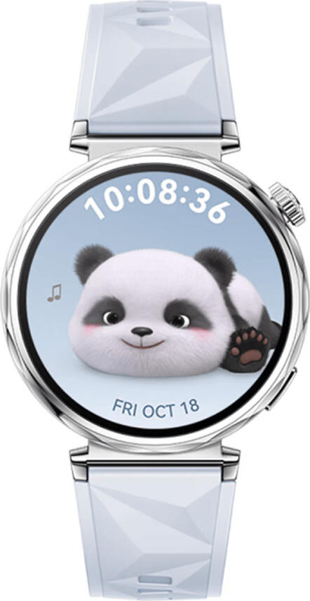 Smartwatch Huawei Watch GT 5 41mm, Albastru, Ecran AMOLED 1.32", Carcasă Oțel Inoxidabil, Rezistență Apă 5 ATM și IP69K, NFC, Bluetooth 5.2, GPS/GNSS, Baterie 7 Zile