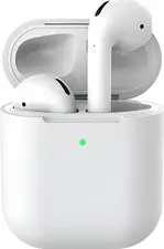 Helmet Case Silicone Airpods 2, White