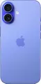 Apple iPhone 16 Smartphone, Ultramarine, 6.1-inch Super Retina XDR OLED Display, A18 Chip, 8GB RAM, 48MP Fusion Dual Camera, USB-C, 5G, Wi-Fi 7, iOS 18, IP68
