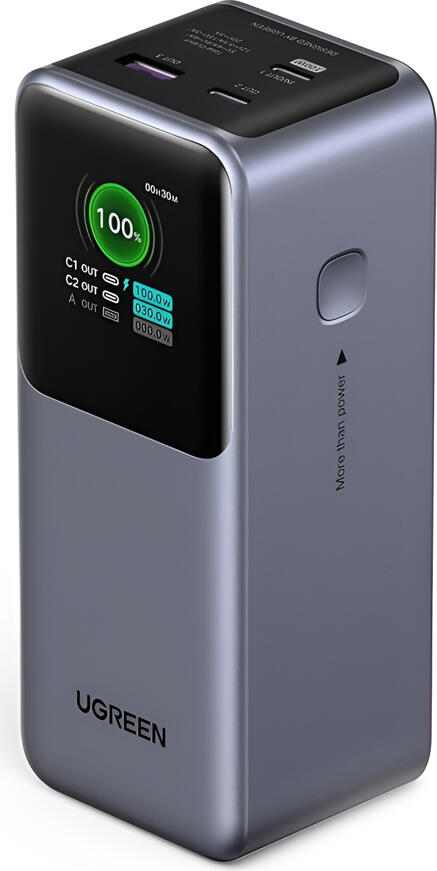 UGREEN Power Bank Nexode Flight Approved 20000mAh, 130W, Grey