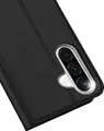 DUX DUCIS SkinPro Wallet Case for Samsung Galaxy A36 5G A56 5G, Black, PU Leather Flip Cover with TPU Shell, Card Holder, Kickstand, Magnetic Flap
