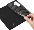 DUX DUCIS SkinPro Wallet Case for Samsung Galaxy A36 5G A56 5G, Black, PU Leather Flip Cover with TPU Shell, Card Holder, Kickstand, Magnetic Flap